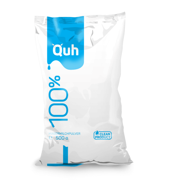 Quh Milch Magermilchpulver Packung 500g