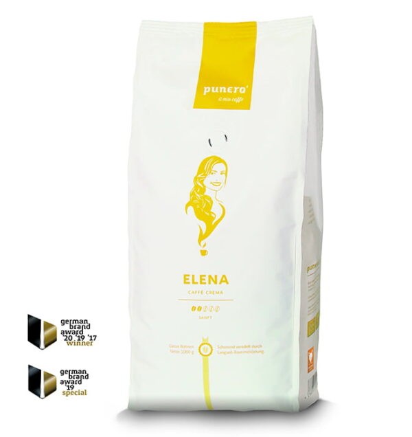 Kaffeebohnen Punero Elena 1 kg Packung bei Bevero